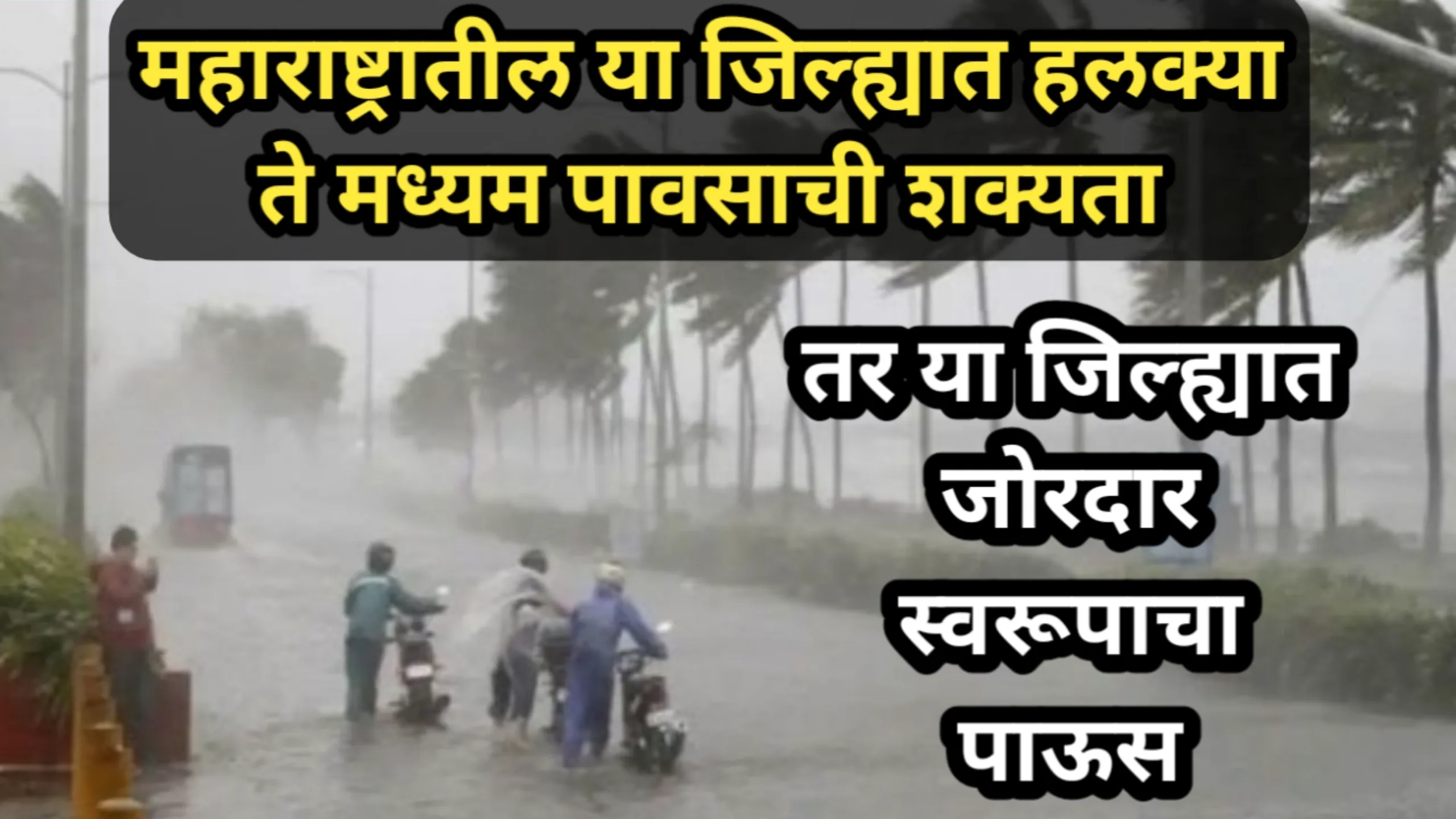 महाराष्ट्रातील या जिल्ह्यात हलक्या ते मध्यम पावसाची शक्यता, तर काही जिल्ह्यात जोरदार स्वरूपाचा पाऊस | Monsoon Maharashtra