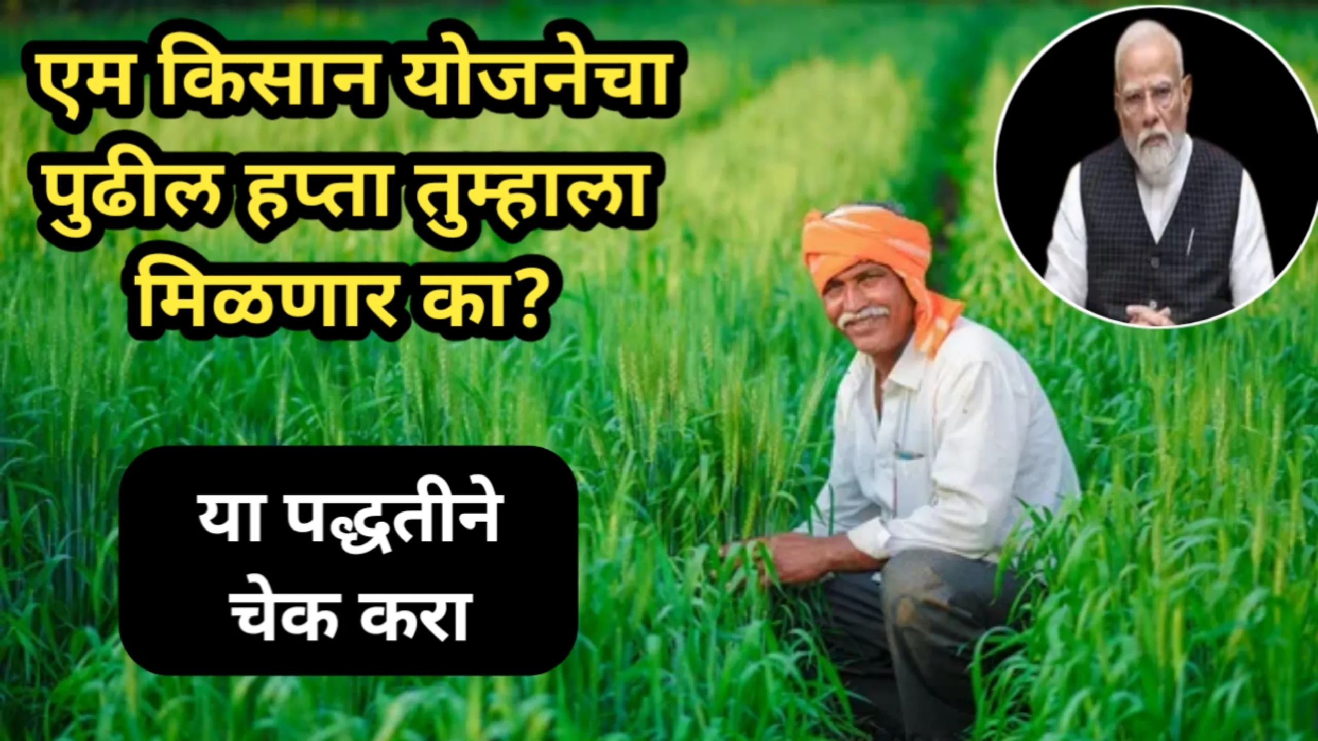 पी एम किसान योजनेचा पुढील हप्ता तुम्हाला मिळणार का? या पद्धतीने चेक करा | पी एम किसान योजनेचा पुढील हप्ता तुम्हाला मिळणार का? या पद्धतीने चेक करा | PM Kisan Yojana Hapta Check karne